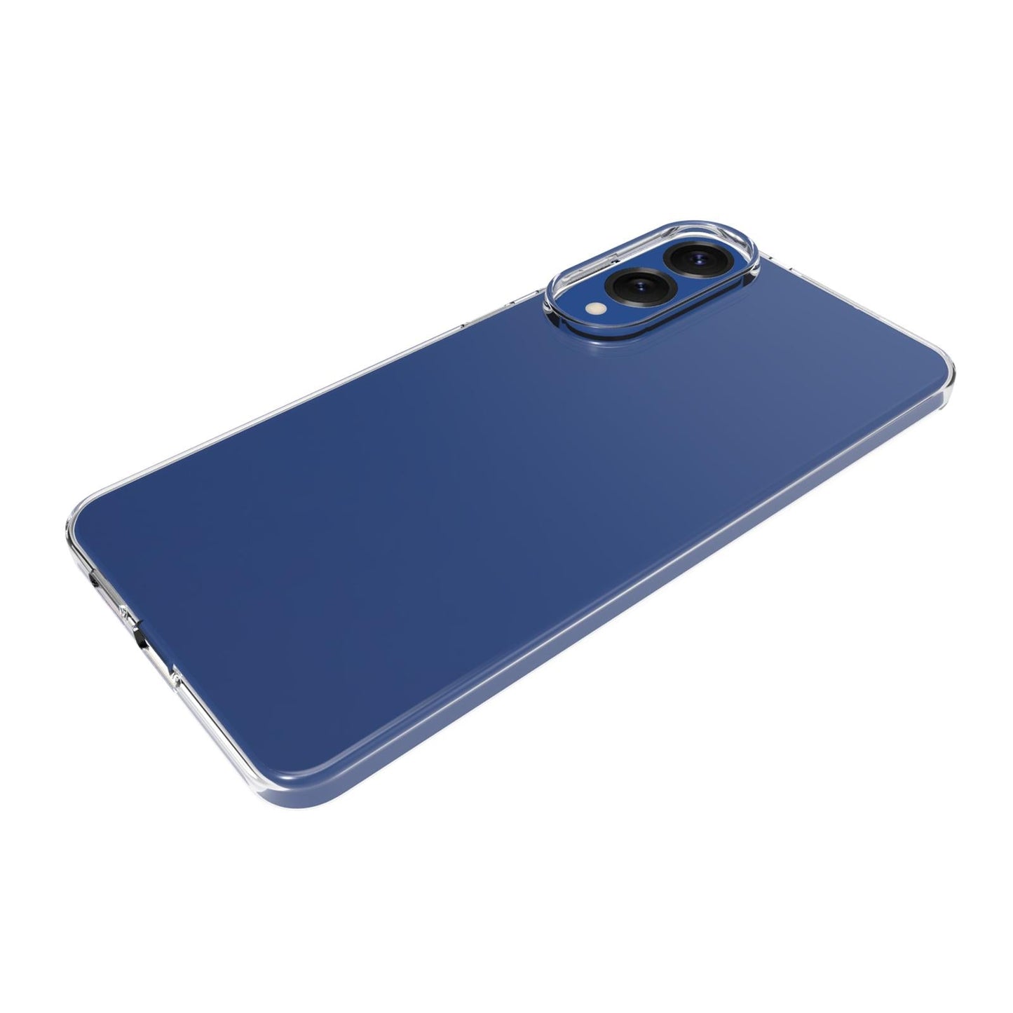 For Samsung Galaxy S25 Edge 5G Waterproof Texture TPU Phone Case(Transparent)