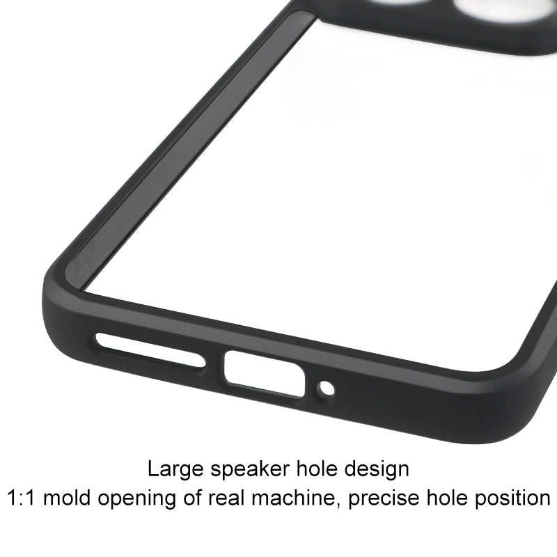 For Xiaomi 15 Pro Frosted TPU Hybrid Transparent PC Phone Case