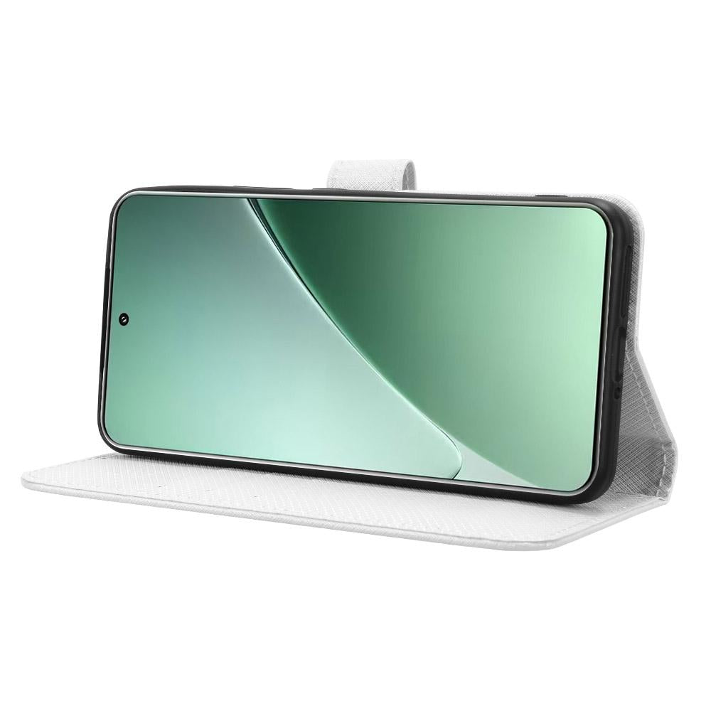 For Xiaomi 15 Pro Diamond Texture Leather Phone Case(White)