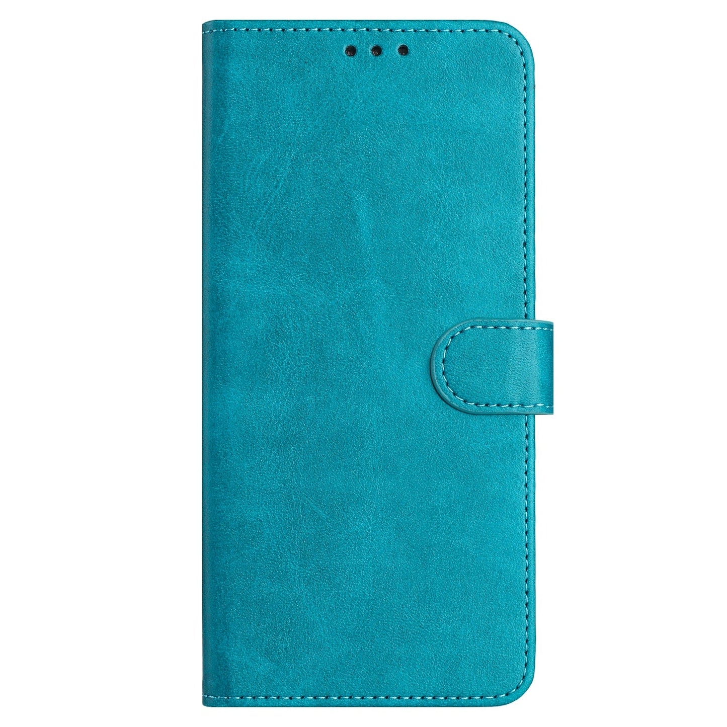 For Redmi 14C 4G Solid Calf Texture Flip Leather Phone Case(Green)