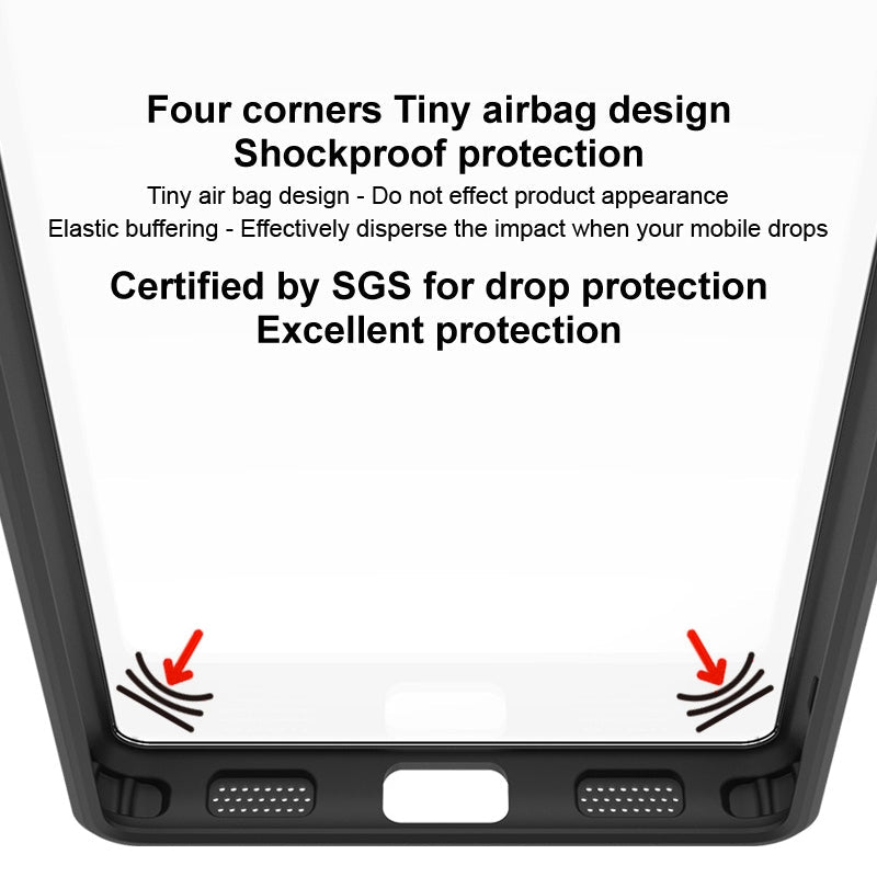 For Samsung Galaxy S25 Edge 5G imak UX-9A Series Four-corner Airbag Shockproof Phone Case