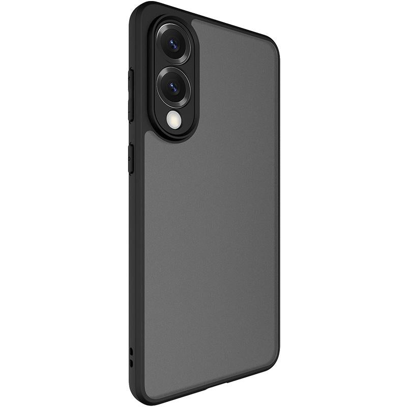 For Samsung Galaxy S25 Edge 5G imak UX-9B Series Four Corners Tiny Airbag Shockproof Phone Case(Black)