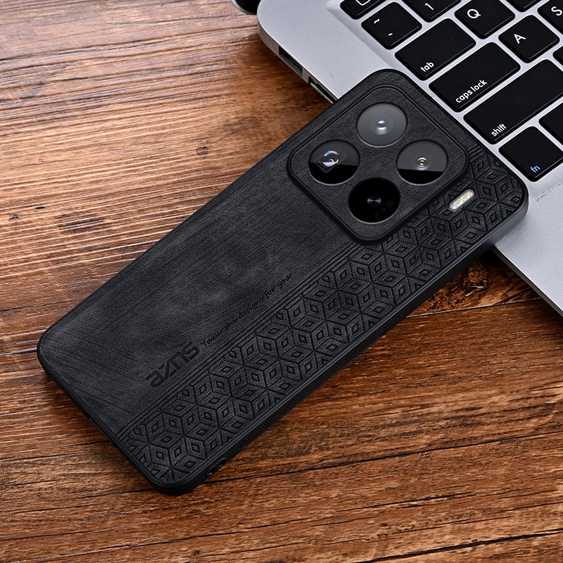 For Xiaomi 15 Pro AZNS 3D Embossed Skin Feel Phone Case(Black)