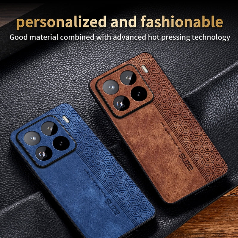 For Xiaomi 15 Pro AZNS 3D Embossed Skin Feel Phone Case(Black)