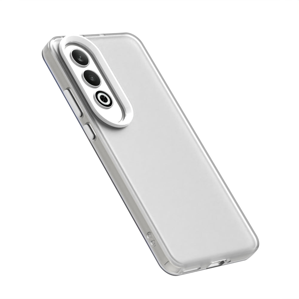 For OPPO K12 5G Candy PC Hybrid TPU Shockproof Phone Case(White)