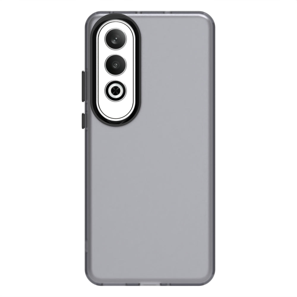 For OPPO K12 5G Candy PC Hybrid TPU Shockproof Phone Case(Black)