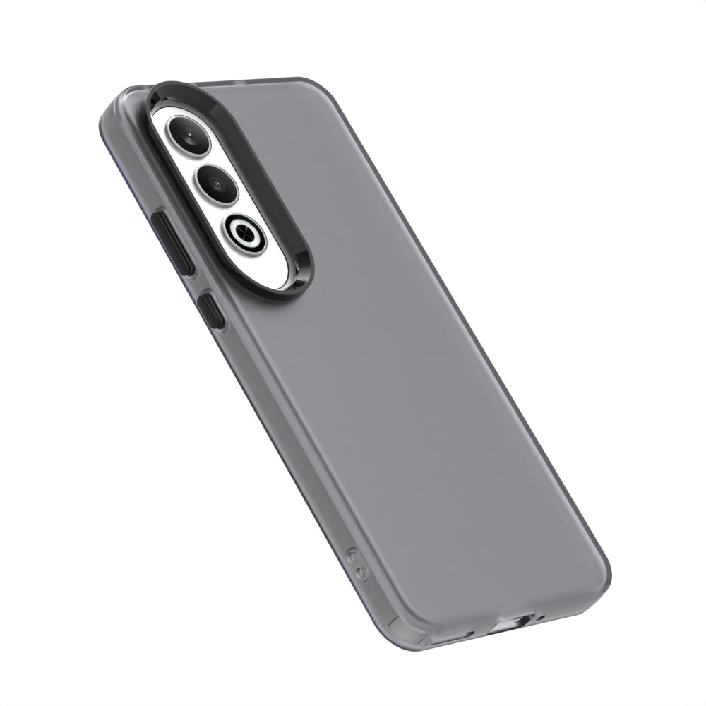 For OPPO K12 5G Candy PC Hybrid TPU Shockproof Phone Case(Black)