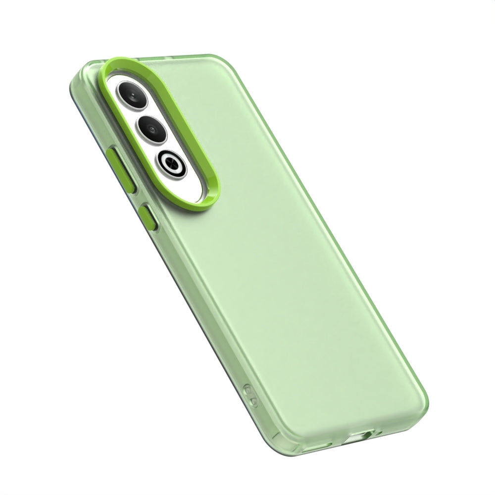 For OPPO K12 5G Candy PC Hybrid TPU Shockproof Phone Case(Green)