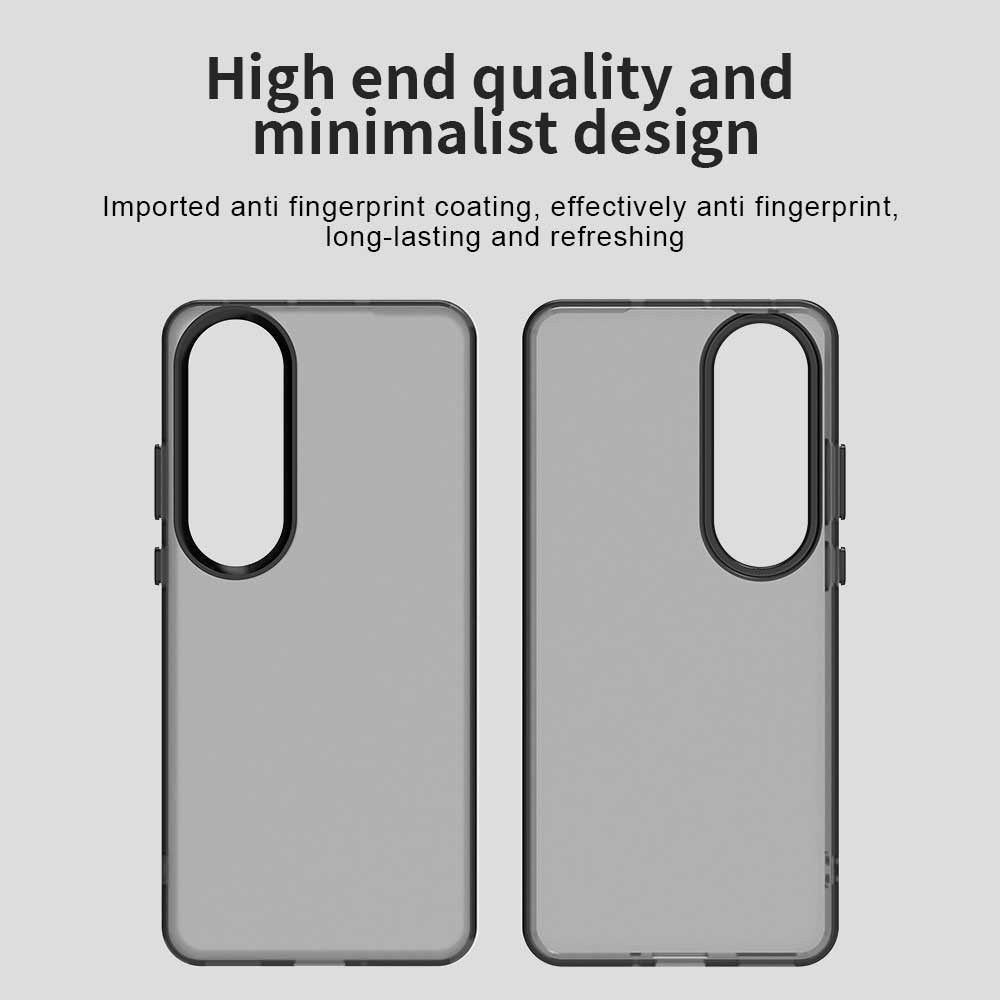 For OPPO K12 Plus Candy PC Hybrid TPU Shockproof Phone Case(Black)