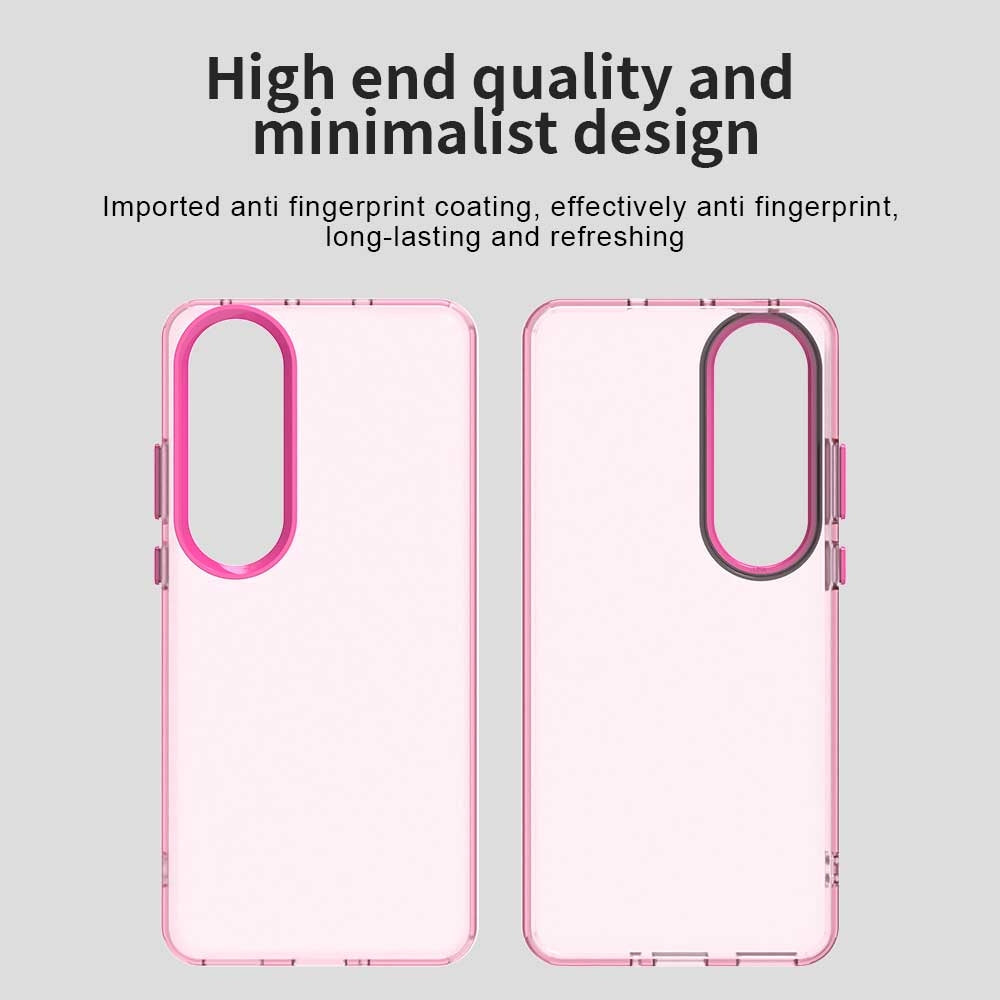 For OPPO K12 Plus Candy PC Hybrid TPU Shockproof Phone Case(Red)