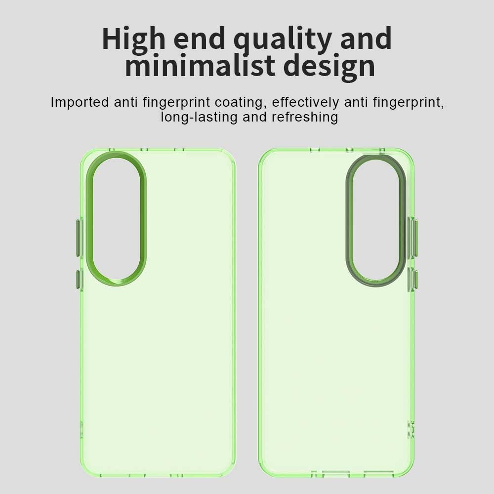 For OPPO K12 Plus Candy PC Hybrid TPU Shockproof Phone Case(Green)