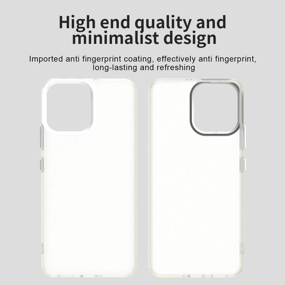 For OPPO K13 5G Candy PC Hybrid TPU Shockproof Phone Case(White)