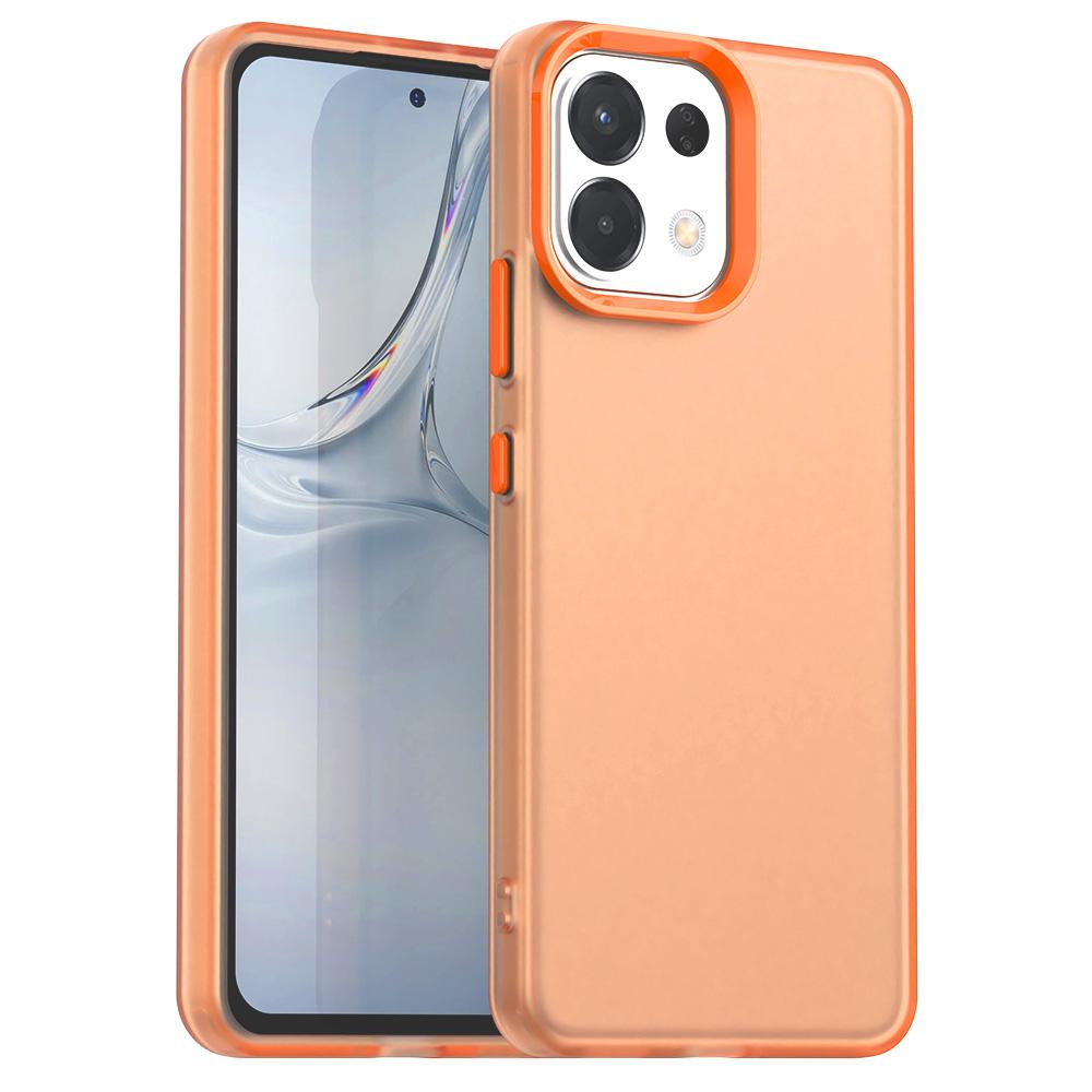 For OPPO K13 5G Candy PC Hybrid TPU Shockproof Phone Case(Orange)