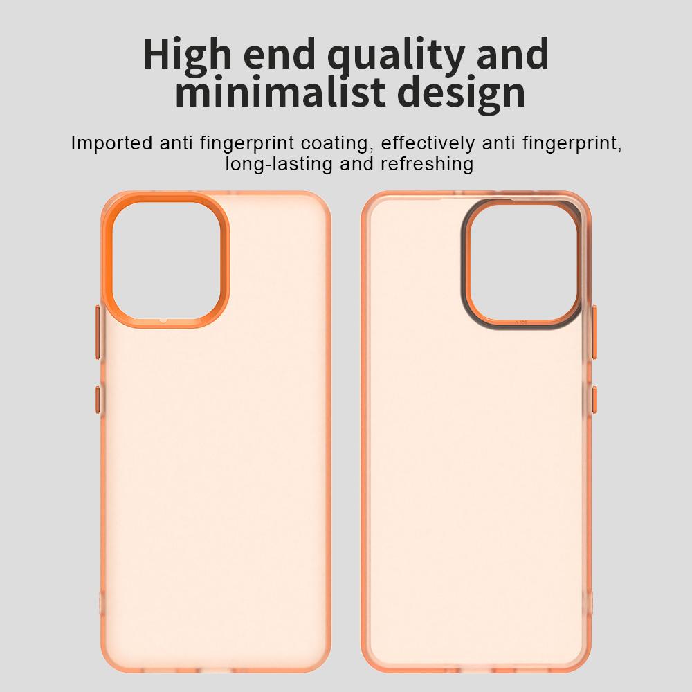 For OPPO K13 5G Candy PC Hybrid TPU Shockproof Phone Case(Orange)