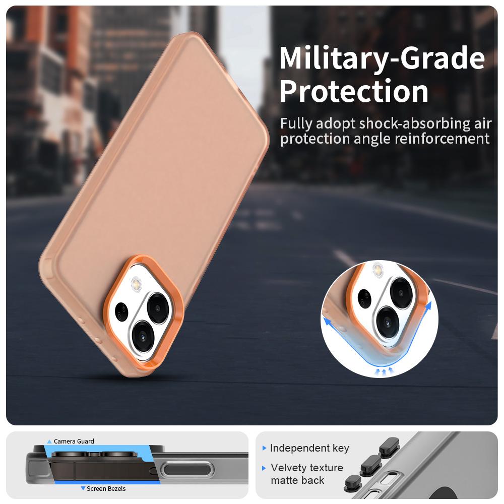 For OPPO K13 5G Candy PC Hybrid TPU Shockproof Phone Case(Orange)