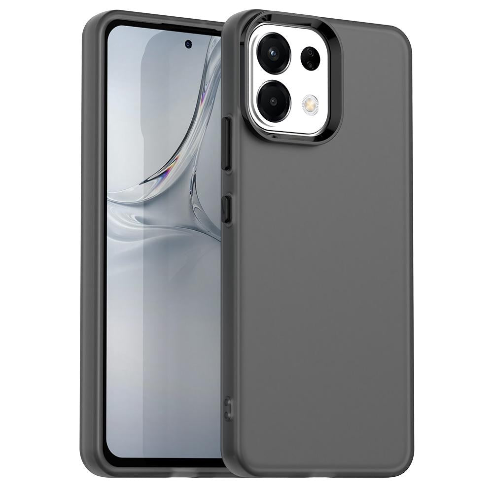 For OPPO K13 5G Candy PC Hybrid TPU Shockproof Phone Case(Black)