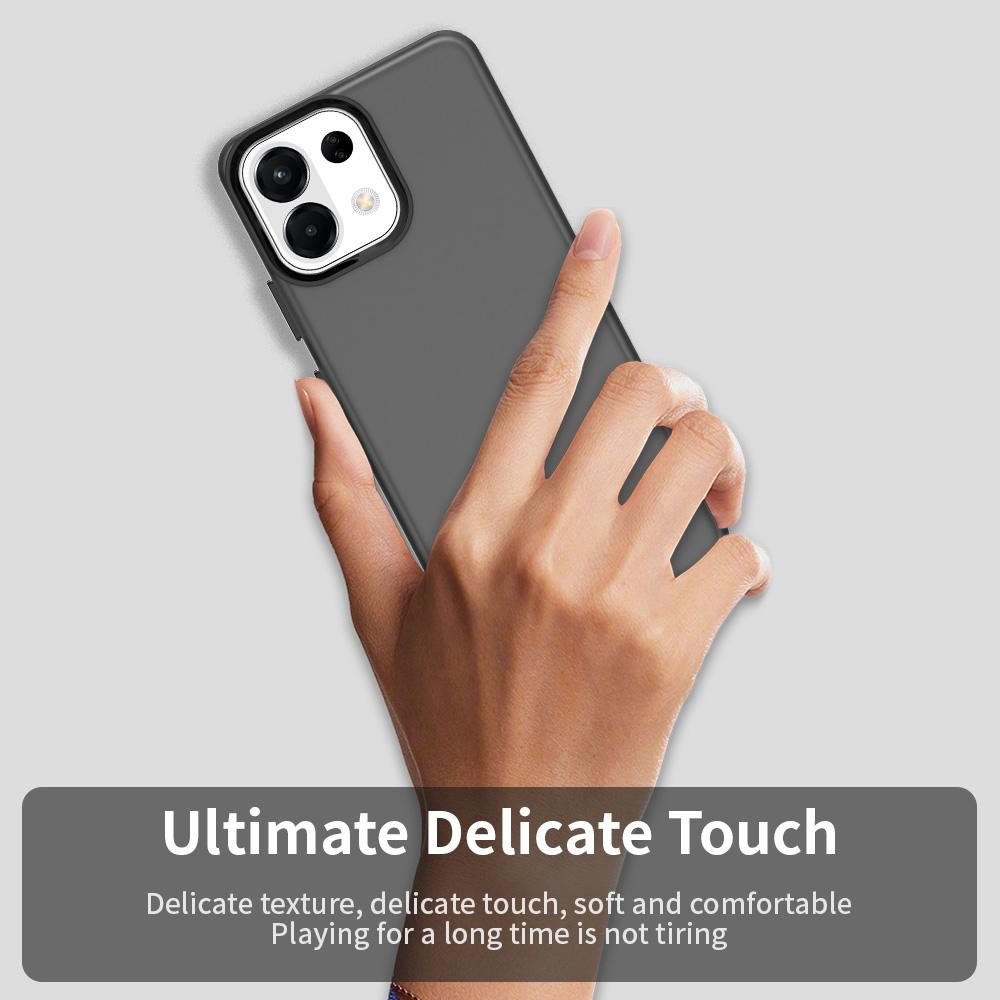 For OPPO K13 5G Candy PC Hybrid TPU Shockproof Phone Case(Black)