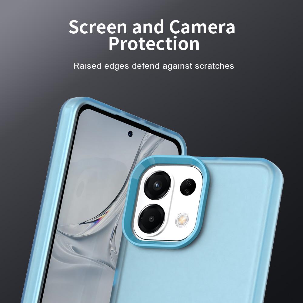 For OPPO K13 5G Candy PC Hybrid TPU Shockproof Phone Case(Blue)