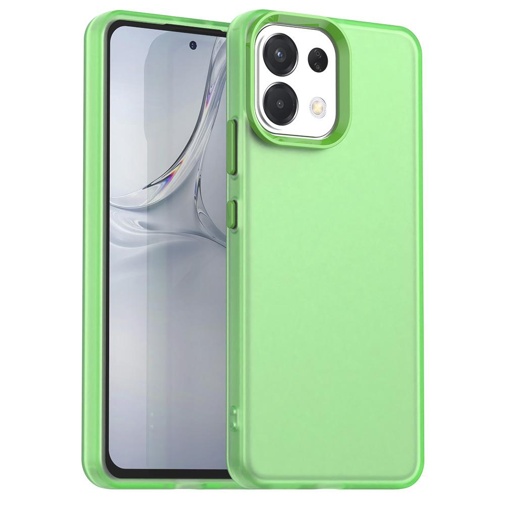 For OPPO K13 5G Candy PC Hybrid TPU Shockproof Phone Case(Green)