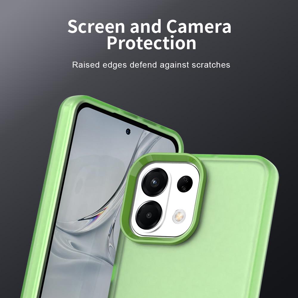 For OPPO K13 5G Candy PC Hybrid TPU Shockproof Phone Case(Green)