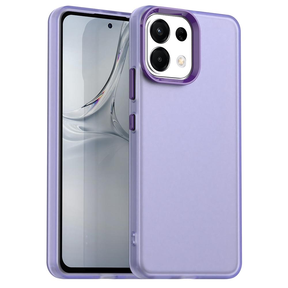 For OPPO K13 5G Candy PC Hybrid TPU Shockproof Phone Case(Purple)