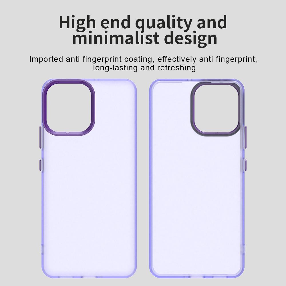 For OPPO K13 5G Candy PC Hybrid TPU Shockproof Phone Case(Purple)