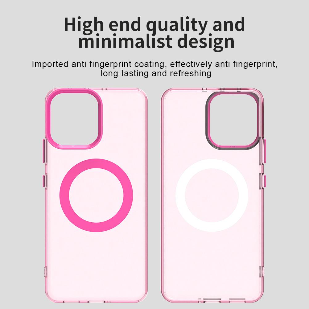 For OPPO K13 5G Candy Magsafe PC Hybrid TPU Phone Case(Red)