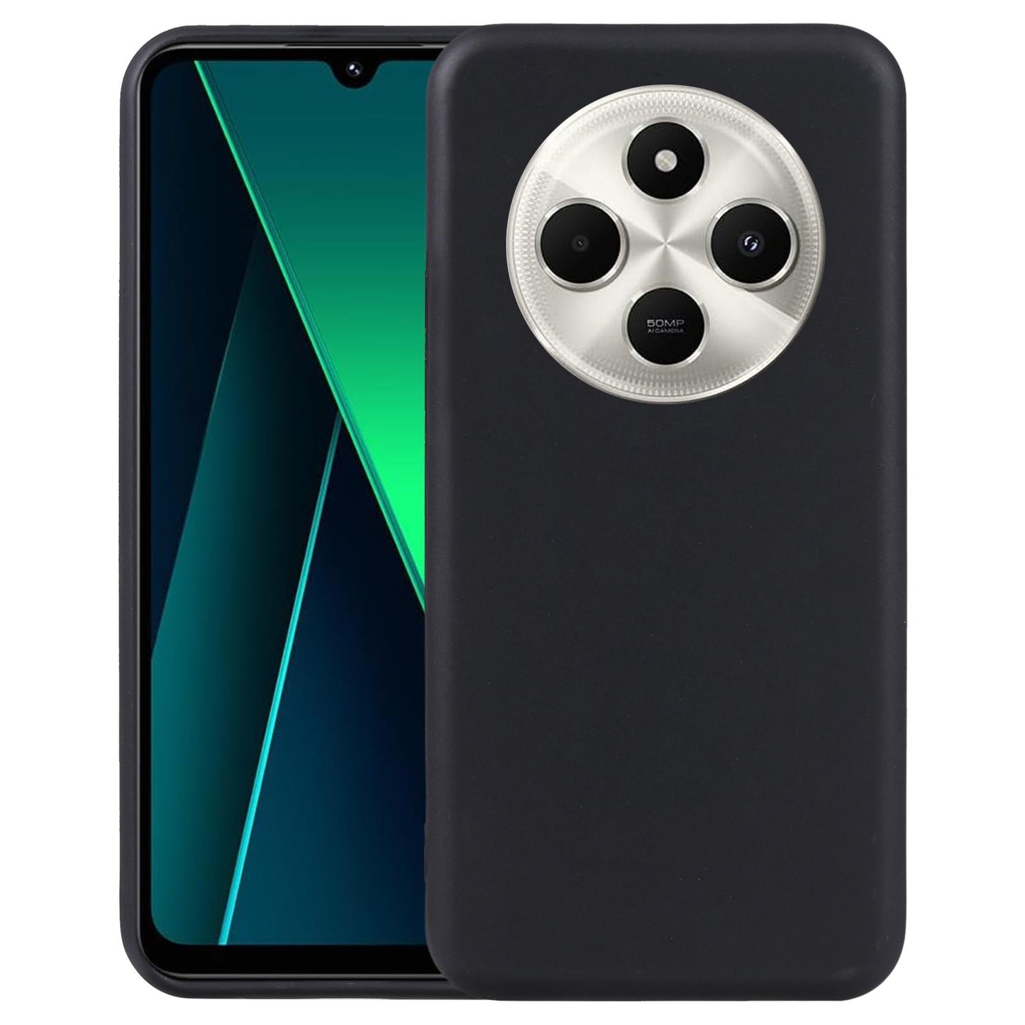 For Redmi 14C 5G 10pcs TPU Phone Case(Black)