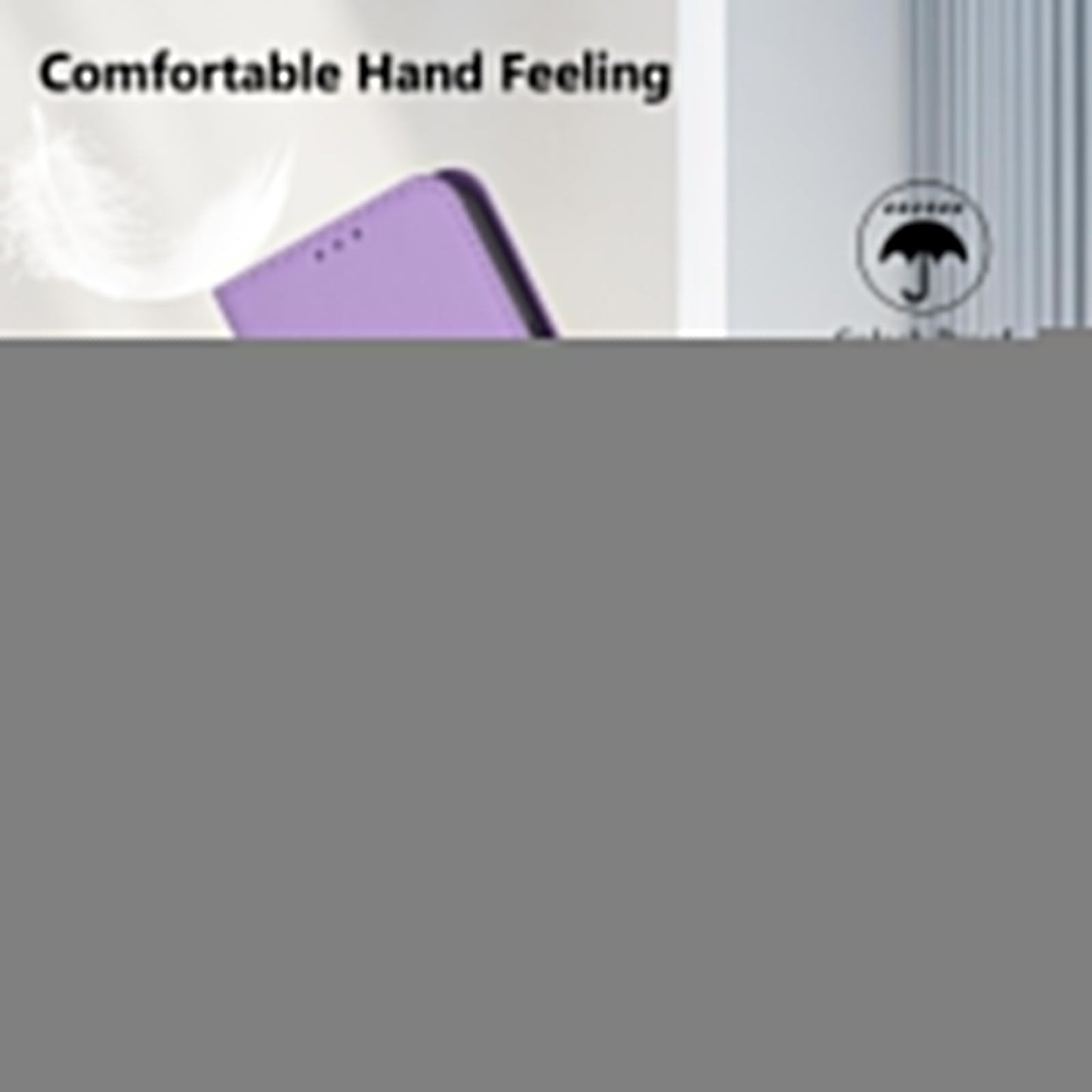 For vivo V50 Lite 5G Skin Feel Solid Color Leather Phone Case with Lanyard(Lavender Purple)