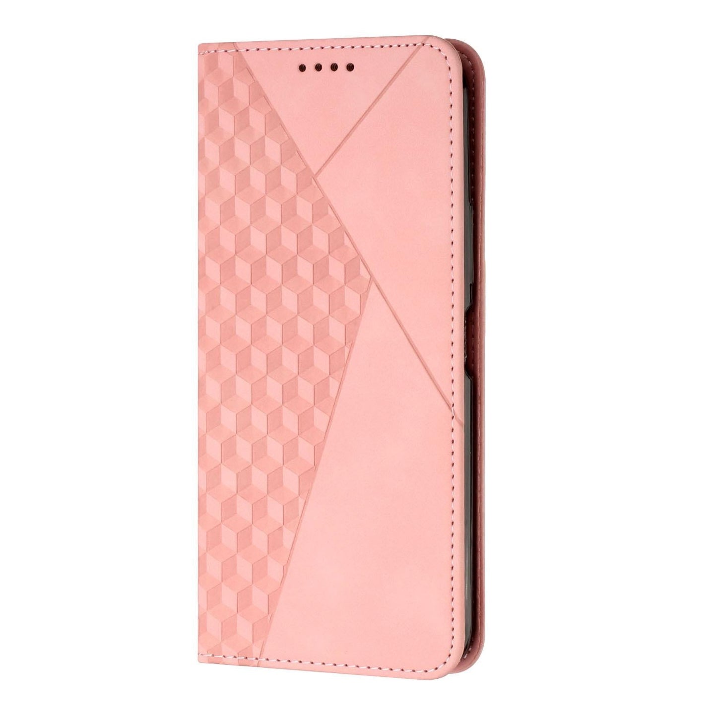 For Samsung Galaxy S25 Edge 5G Diamond Splicing Skin Feel Magnetic Leather Phone Case(Rose Gold)