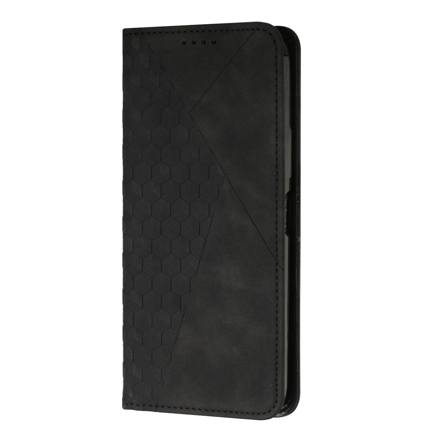 For Samsung Galaxy S25 Edge 5G Diamond Splicing Skin Feel Magnetic Leather Phone Case(Black)
