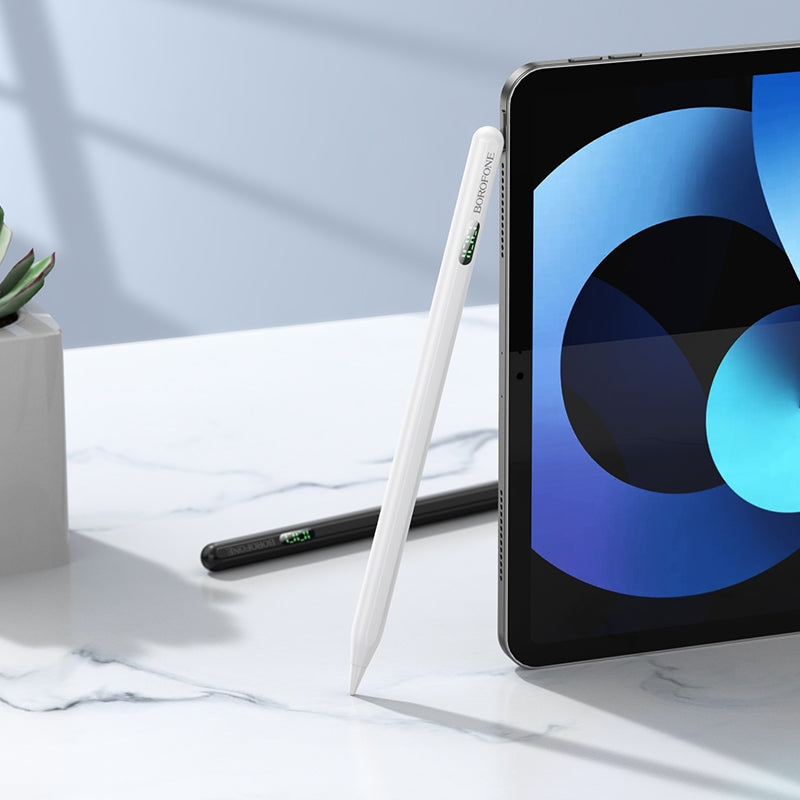 Borofone BG100 Digital Display Active Universal Capacitive Pen(White)