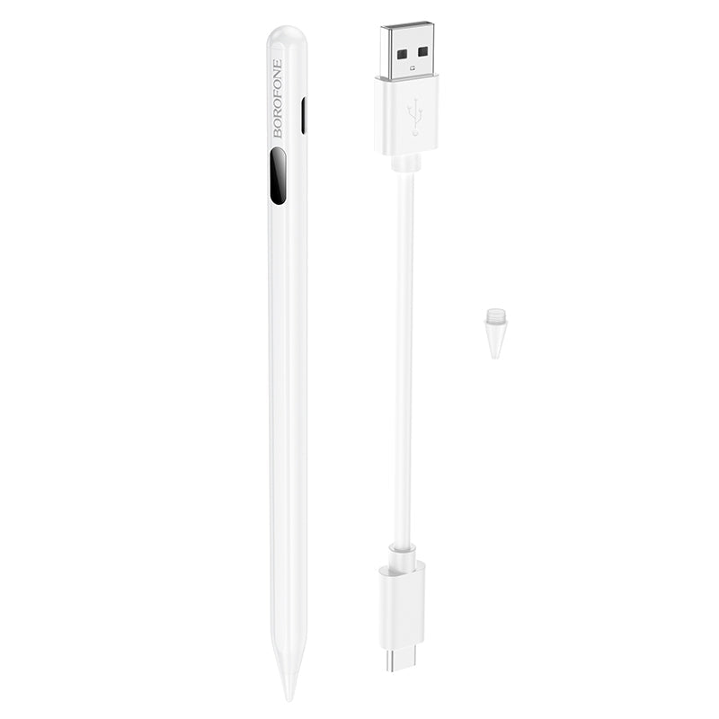 Borofone BG101 Digital Display Active Pad Special Capacitive Pen(White)