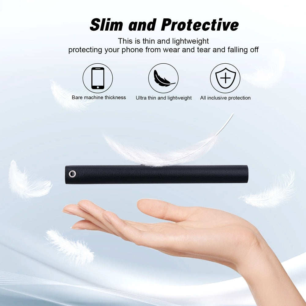 For iPhone 16e Ultra-thin Voltage Magnetic Buckle Leather Phone Case(Black)