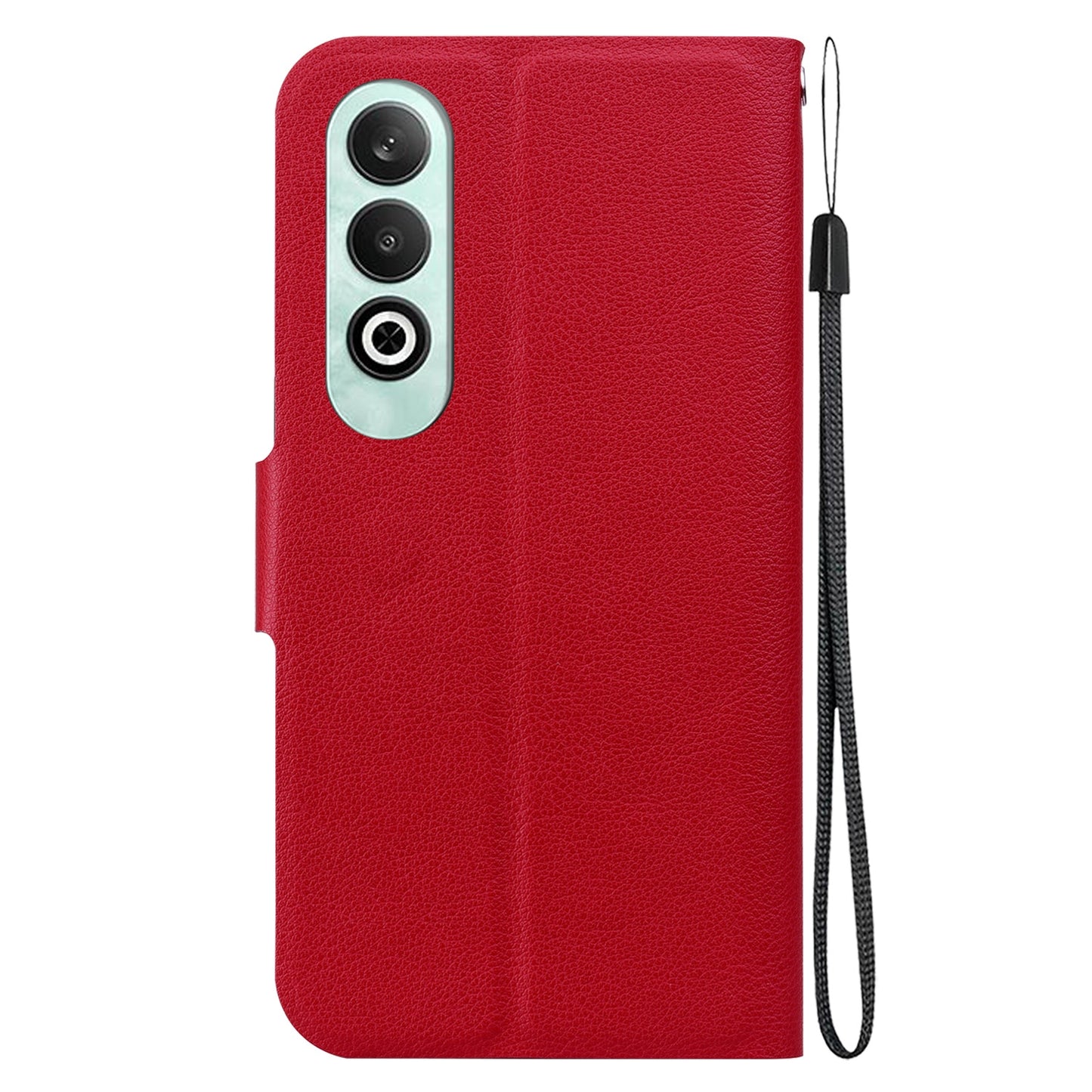 For OPPO K12 Ultra-thin Voltage Magnetic Buckle Leather Phone Case(Red)