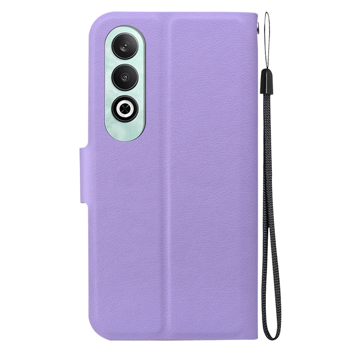 For OPPO K12 Ultra-thin Voltage Magnetic Buckle Leather Phone Case(Purple)