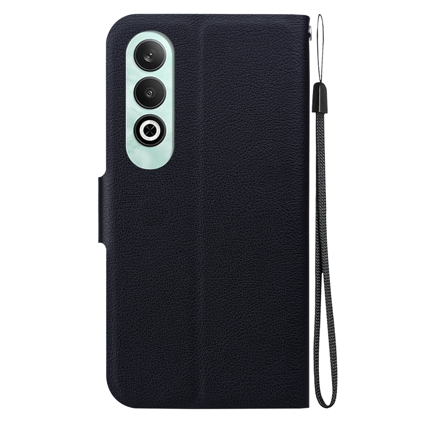 For OPPO K12 Ultra-thin Voltage Magnetic Buckle Leather Phone Case(Black)