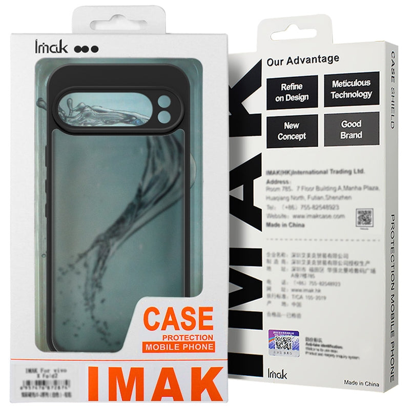 For Xiaomi 15 Pro imak UX-9B Series Four Corners Tiny Airbag Shockproof Phone Case(Black)