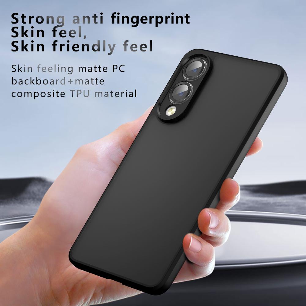 For Samsung Galaxy S25 Edge 5G Armor Precise Hole PC Hybrid TPU Phone Case(Transparent)