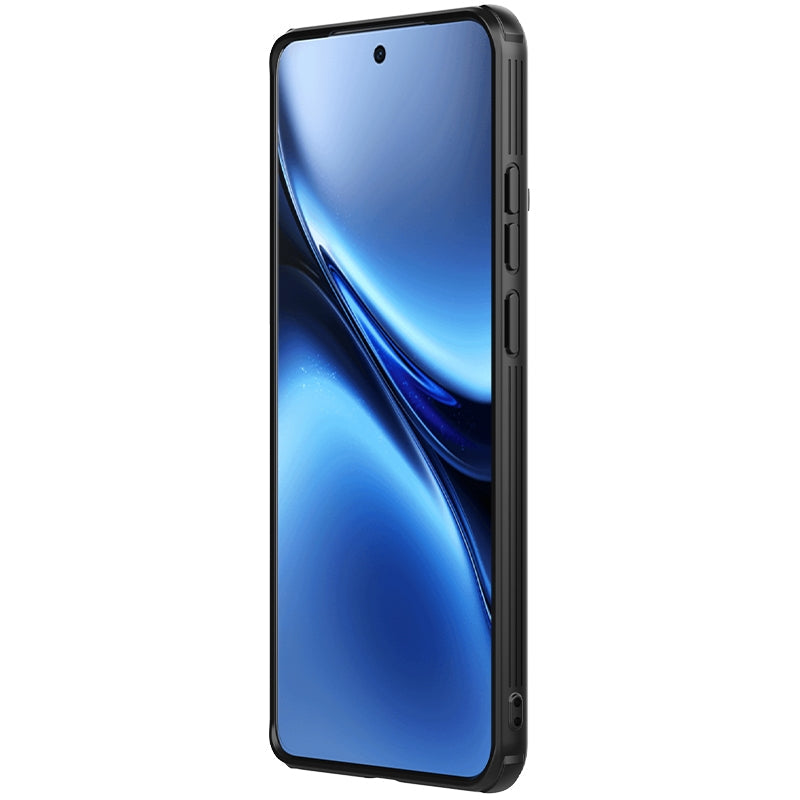 For vivo X200 Pro NILLKIN CamShield Prop MagSafe Magnetic Translucent PC Phone Case(Black)