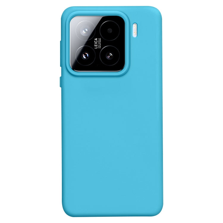 For Xiaomi 15 Liquid Silicone Skin-friendly Shockproof Phone Case(Blue)