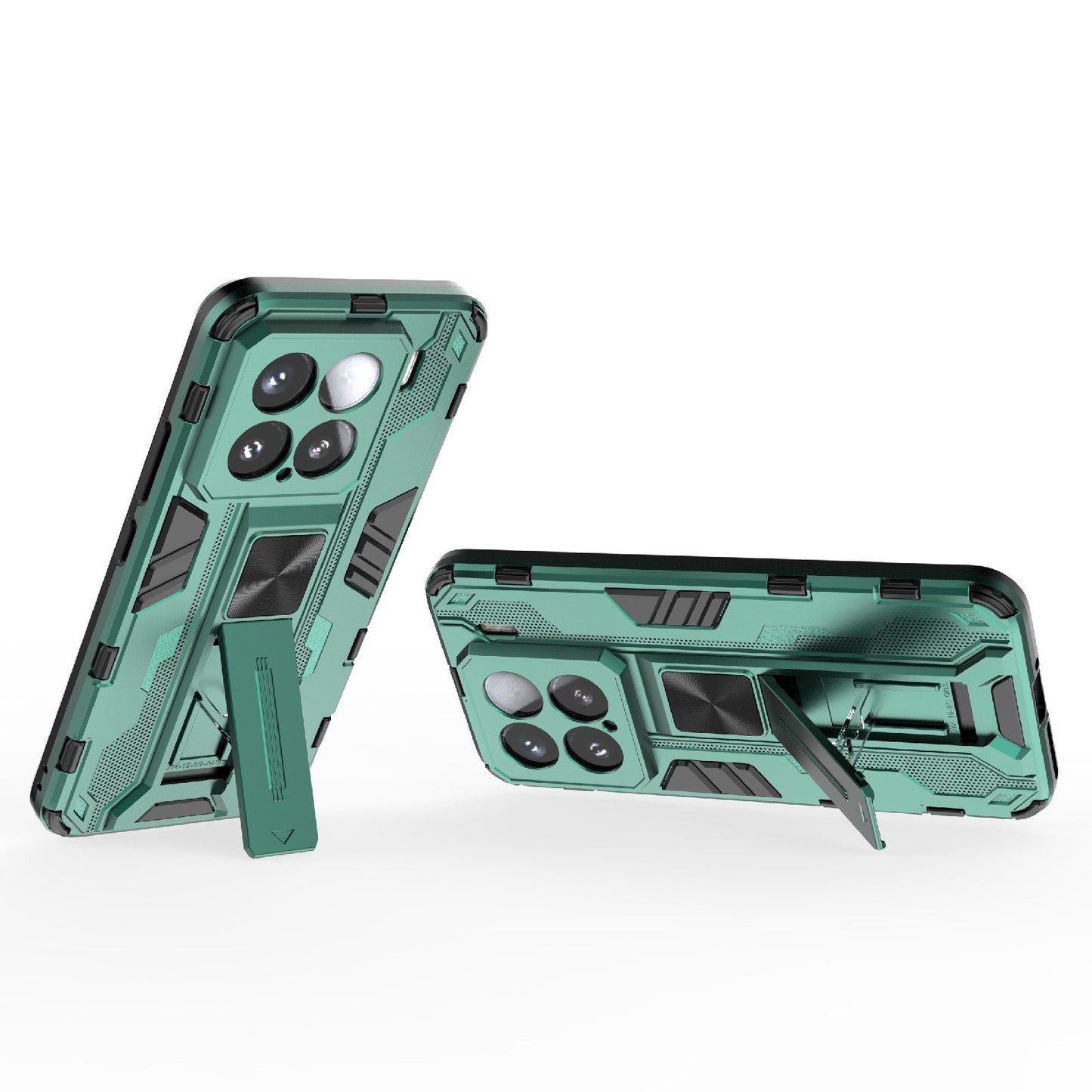 For Xiaomi 15 5G Supersonic PC + TPU Holder Phone Case(Green)