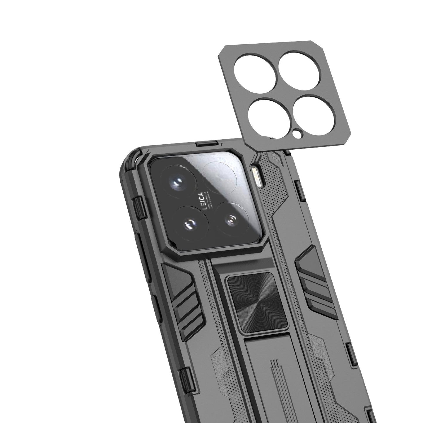 For Xiaomi 15 5G Supersonic PC + TPU Holder Phone Case(Green)