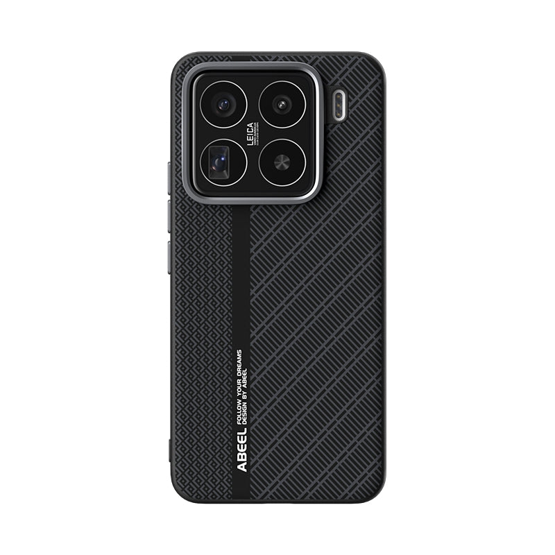 For Xiaomi 15 Pro ABEEL 6D Micro Relief MagSafe Magnetic Phone Case(Black)