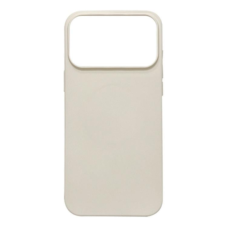 Compatible with iPhone 18 Pro Max Liquid Silicone Phone MagSafe Case - White