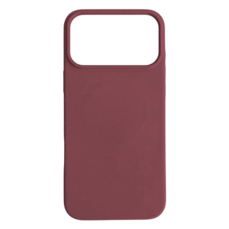Compatible with iPhone 18 Pro Max Liquid Silicone Phone MagSafe Case - Plum