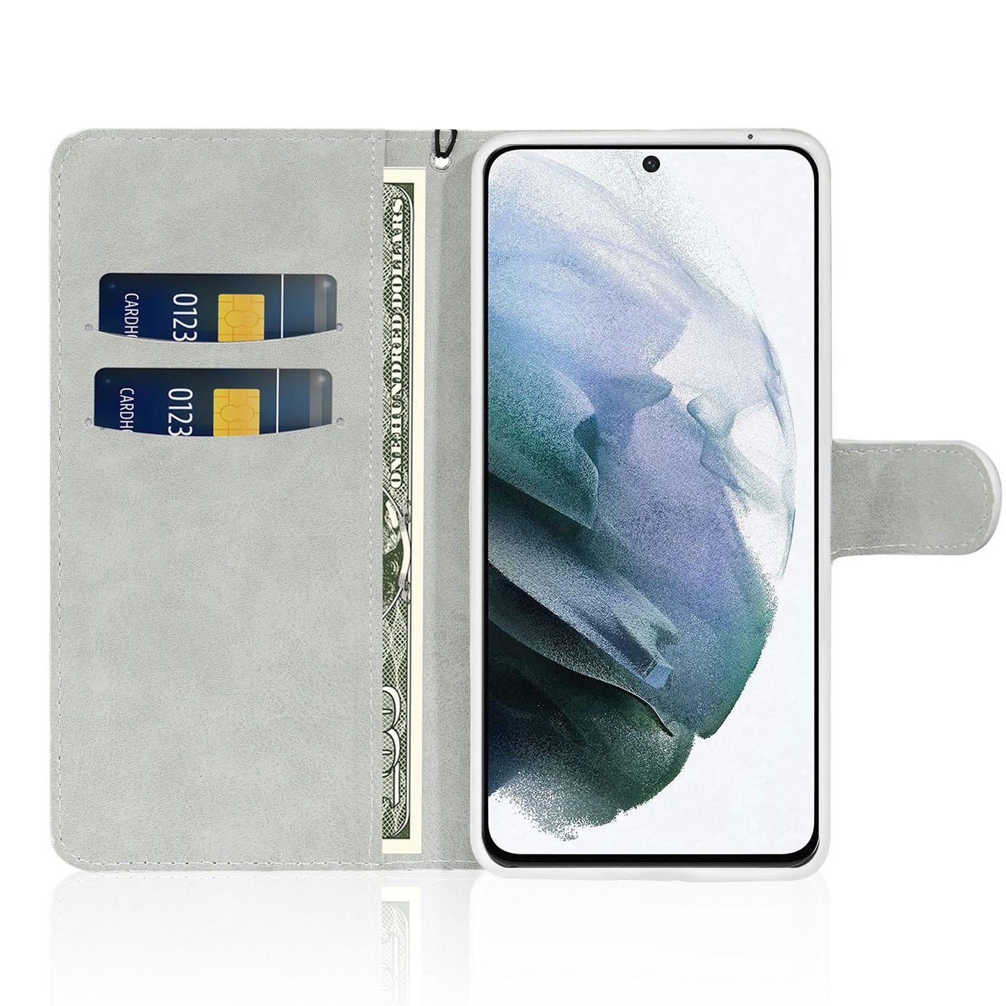 For Samsung Galaxy S25 Edge 5G Glitter Powder Filp Leather Phone Case(Silver)