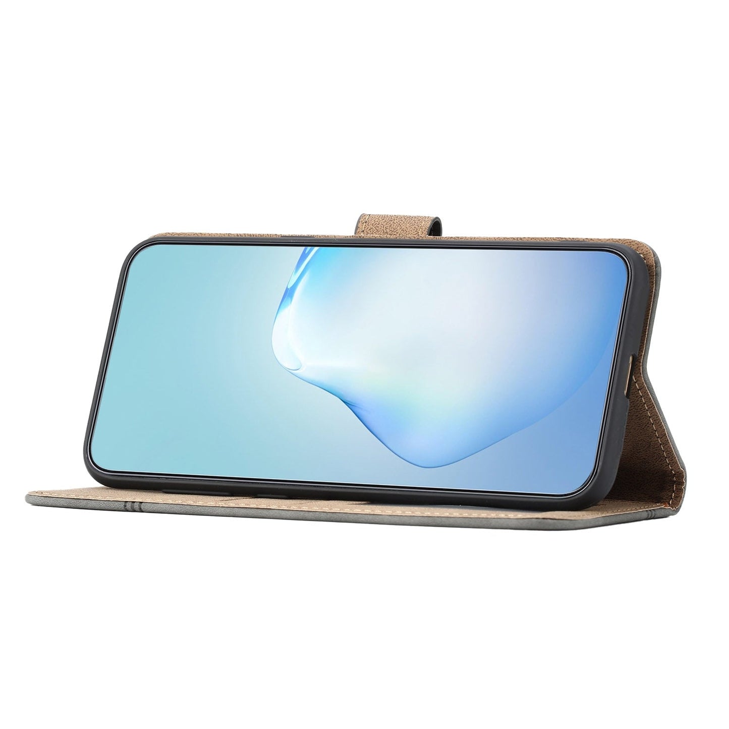 For Xiaomi 15 Cowhide Texture Stitching Leather Phone Case(Dark Blue)