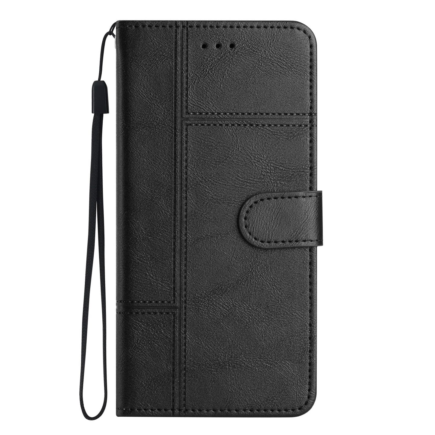 For Xiaomi 15 Pro Cowhide Texture Stitching Leather Phone Case(Black)