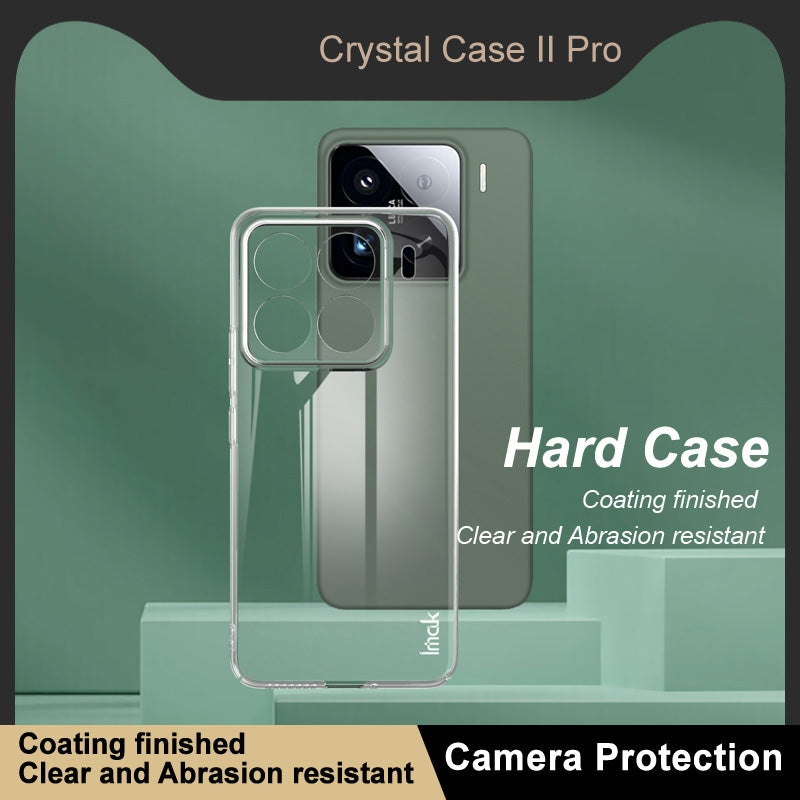 For Xiaomi 15 Pro imak Wing II Wear-resisting Crystal Protective Case